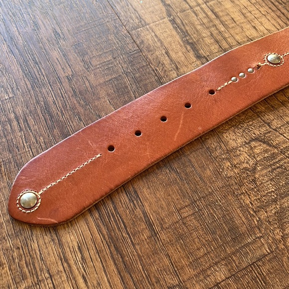 FOSSIL Belt Genuine Leather - Picture 3 of 4
